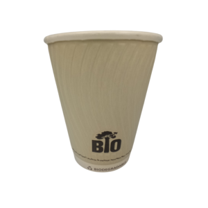 Βιοδιασπώμενα κύπελα με επίστρωση βάσης νερού, κατάλληλα για ζεστά και κρύα ροφήματα.