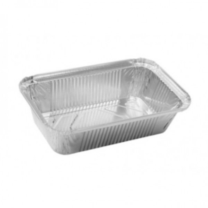 Ταψάκια Αλουμινίου Διπλής Μερίδας 204/R64L - 25028