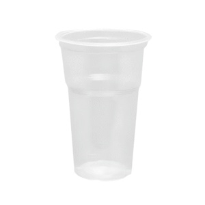 50 διάφανα στενά κυπέλλα 350ml τύπου 508 Θράκης, διαμέτρου 80mm και ύψους 120mm