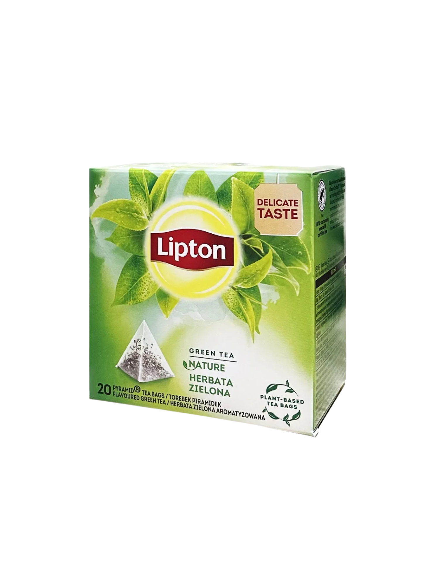 Lipton πράσινο τσάι σε πυραμίδα – 20 τεμάχια