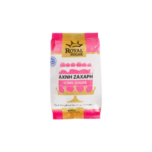 Συσκευασία 400γρ. ζάχαρη άχνη Royal για γλυκίσματα και πασπάλισμα