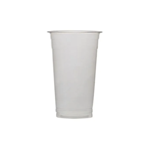 Διάφανα ποτήρια PET 500ml 20oz με χελωνάκι 50 τεμάχια